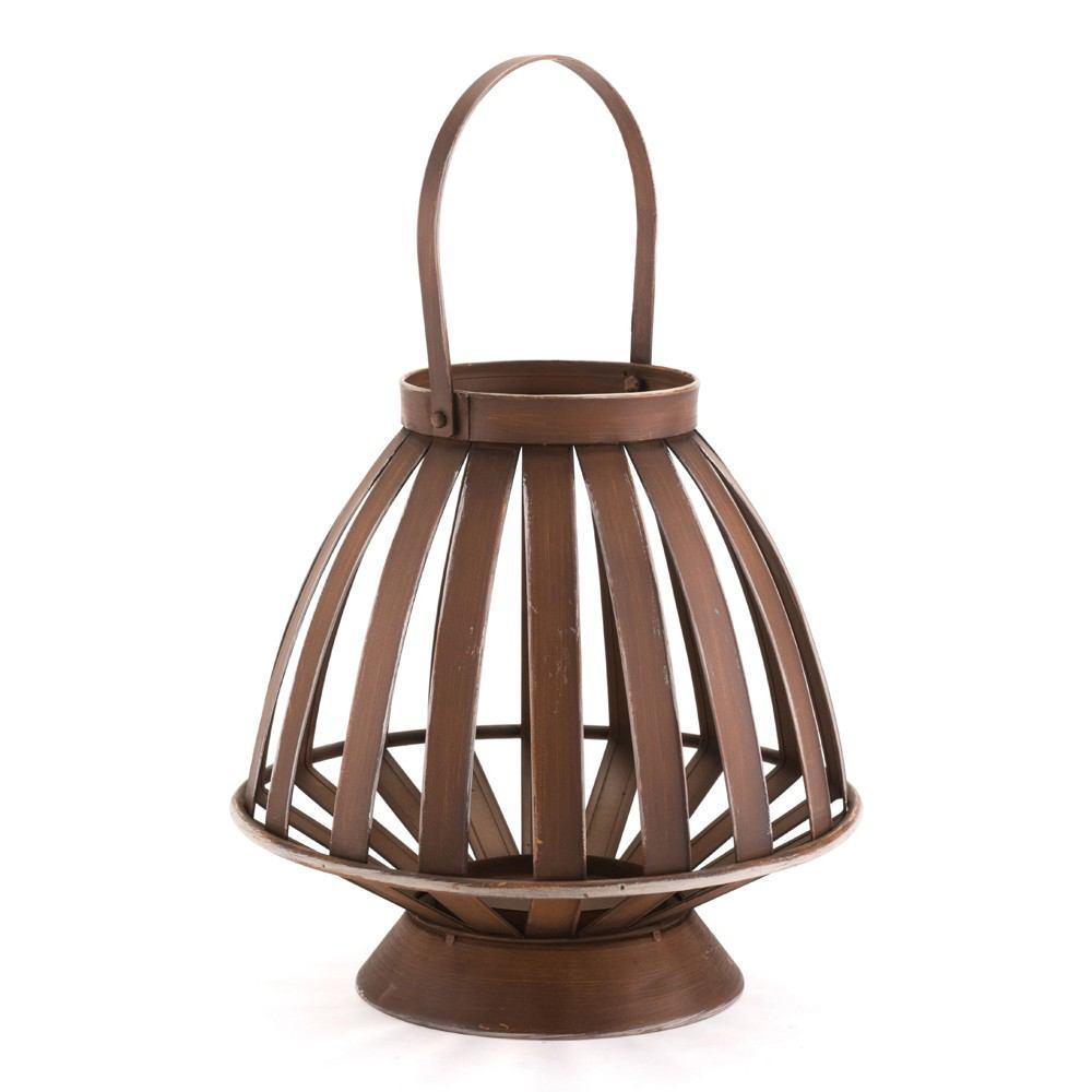 Zuo Bamboo Lantern Brown