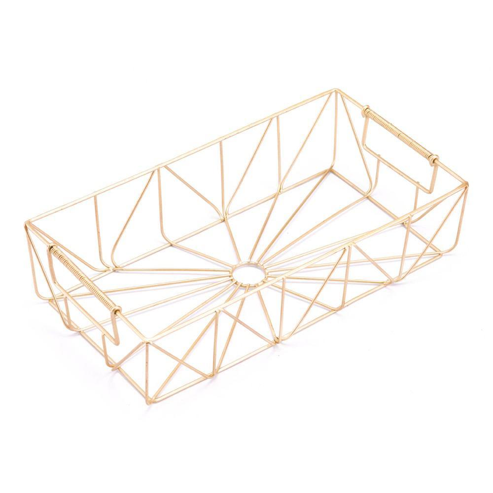 Zuo Rectangular Trays Gold - Set Of 3