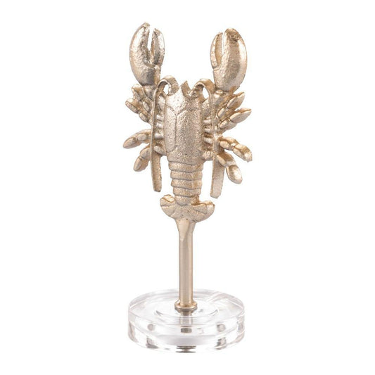 Zuo Lobster On Pedestal Champagne Gold