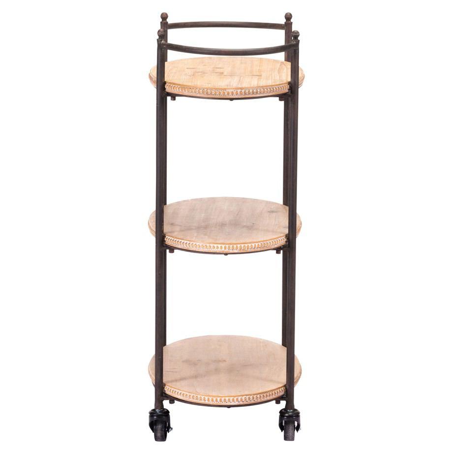 Zuo Tri Level Bar Cart Brown