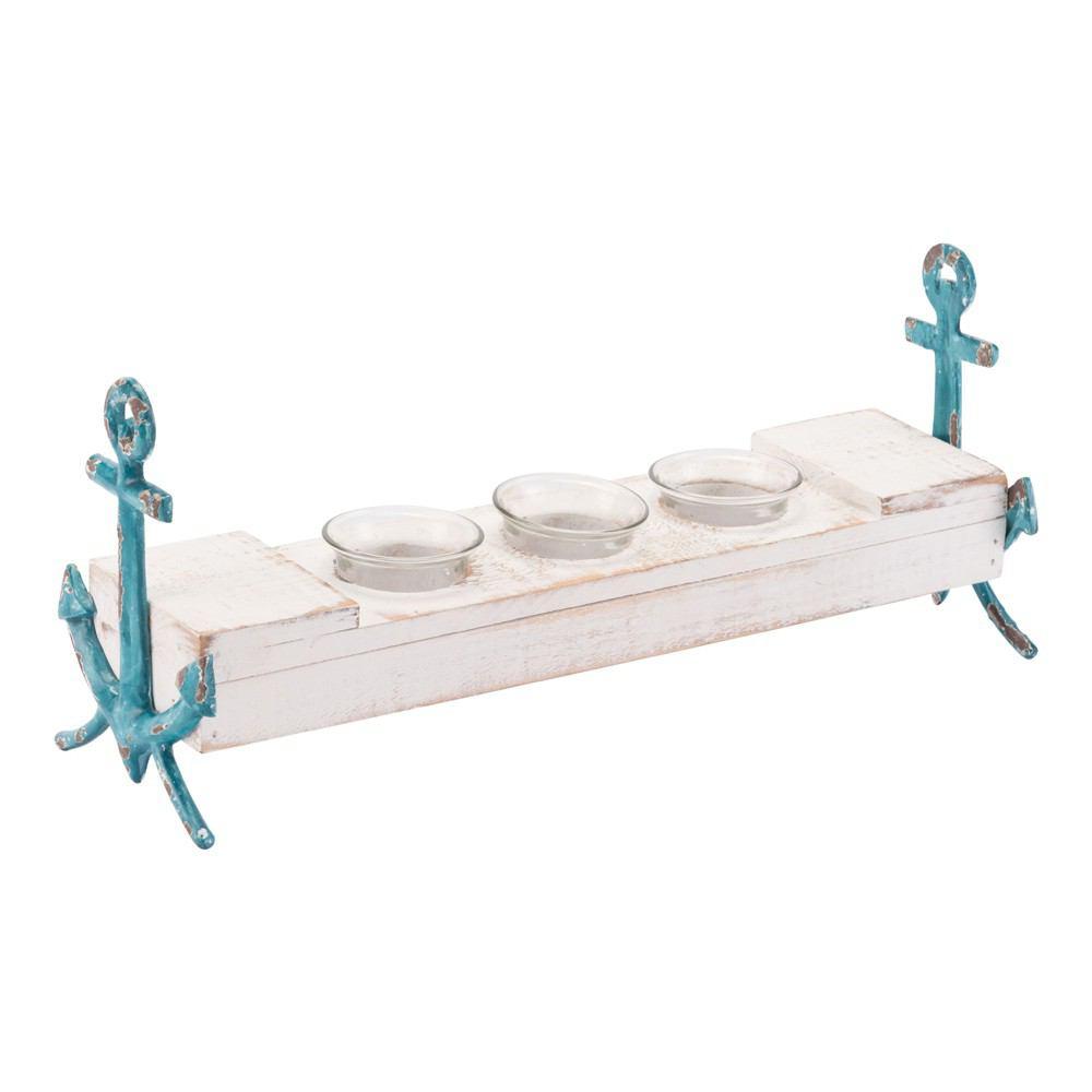 Zuo Nautical Candle Holder White