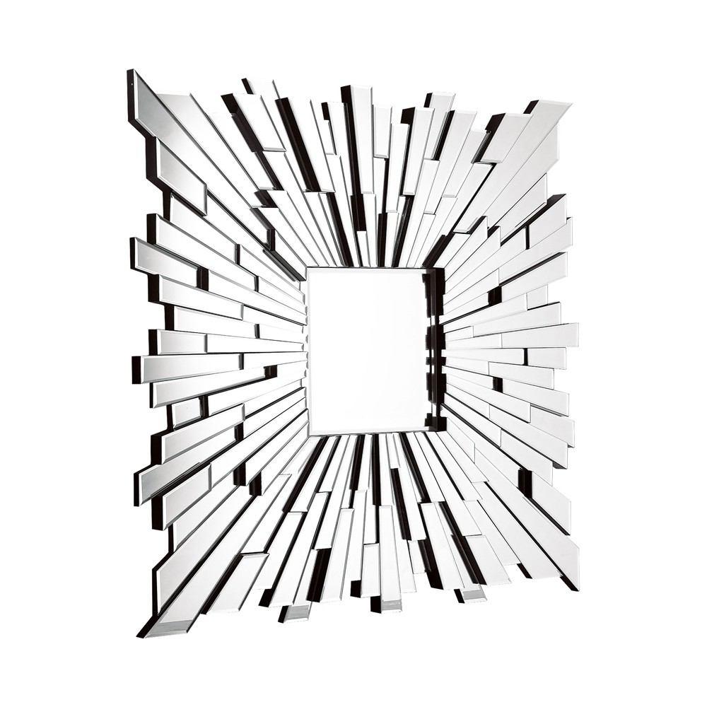 Zuo Fiery Square Mirror Clear