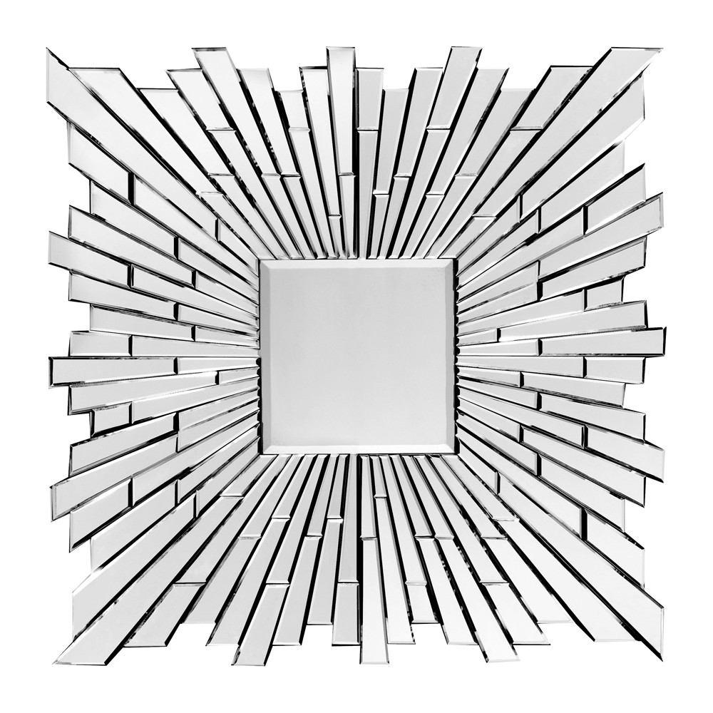 Zuo Fiery Square Mirror Clear