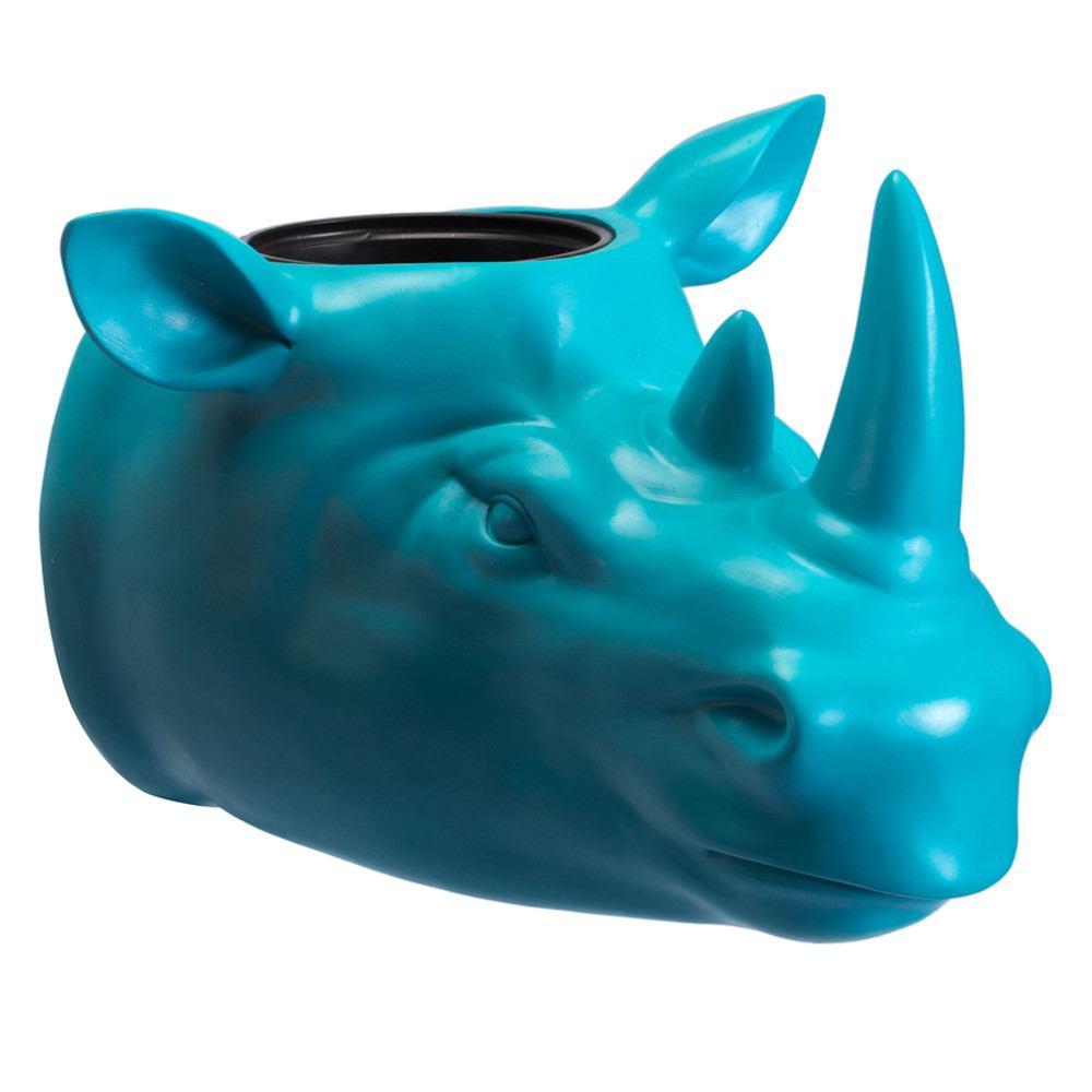 Zuo Rhino Planter Blue