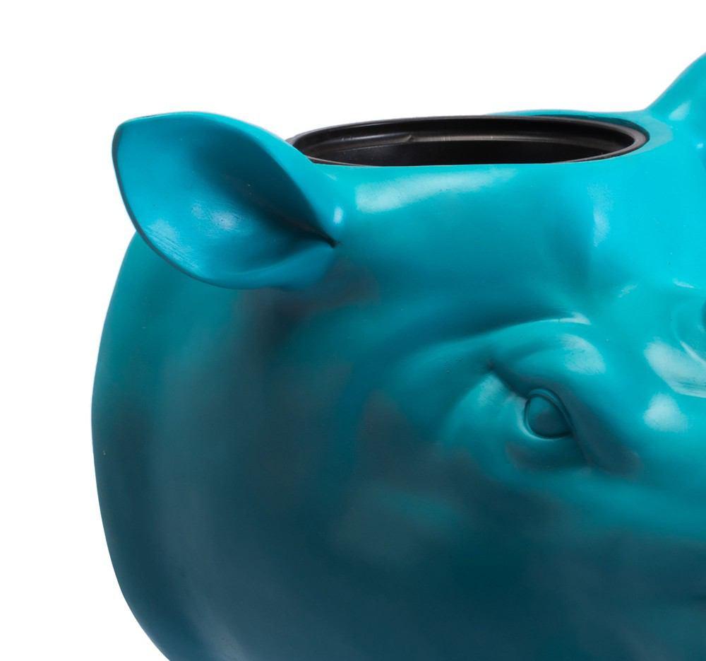 Zuo Rhino Planter Blue