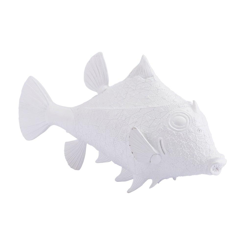 Zuo Fish Figurine White