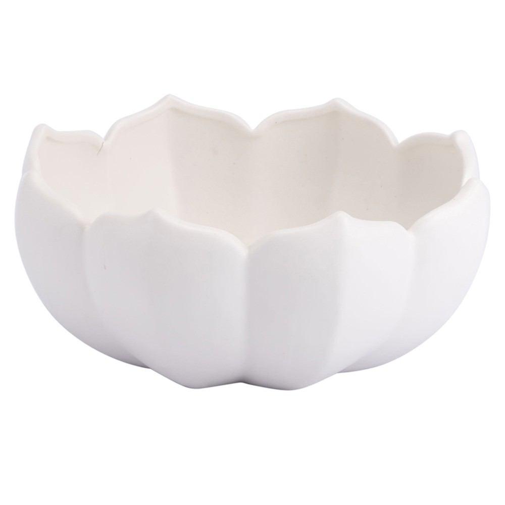 Zuo Lotus Large Bowl White