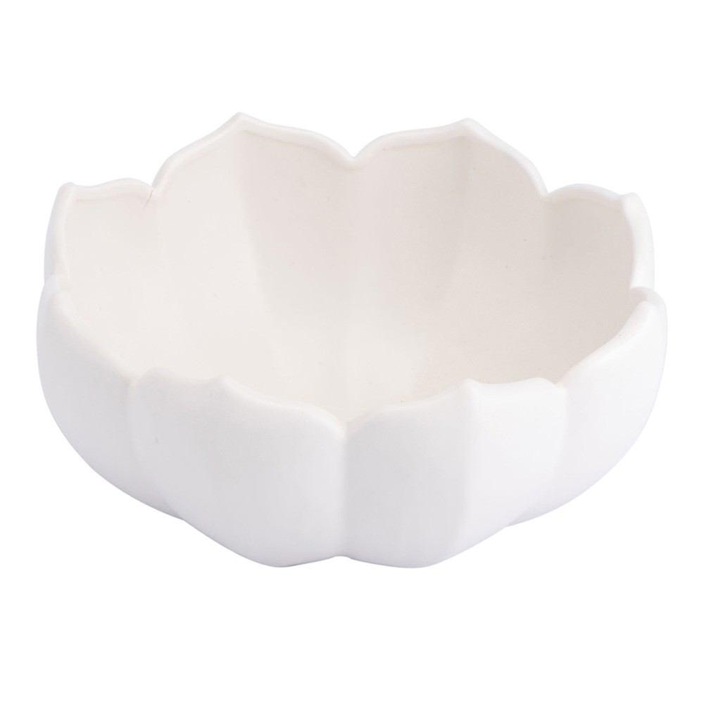 Zuo Lotus Large Bowl White