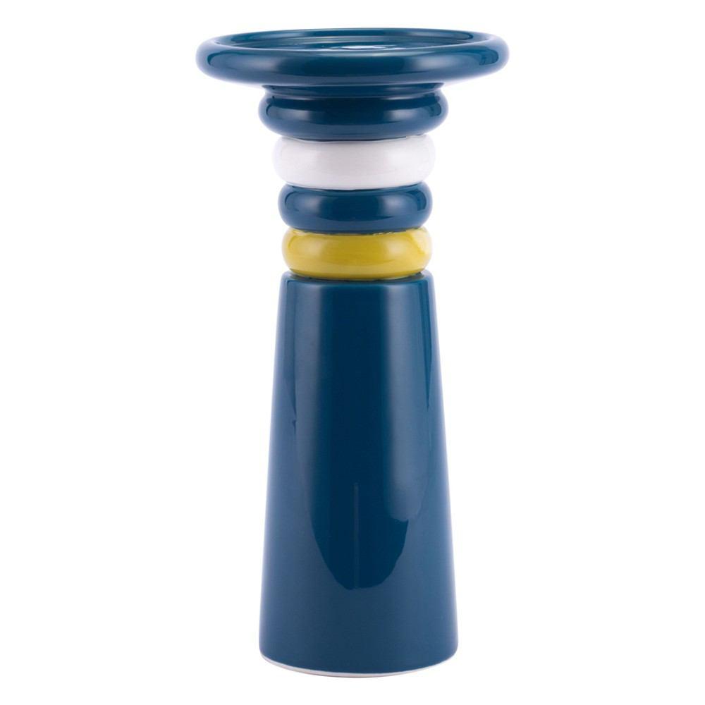 Zuo Rings Candle Holder Teal