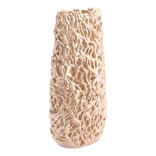 Zuo Pearl Tall Vase Gold