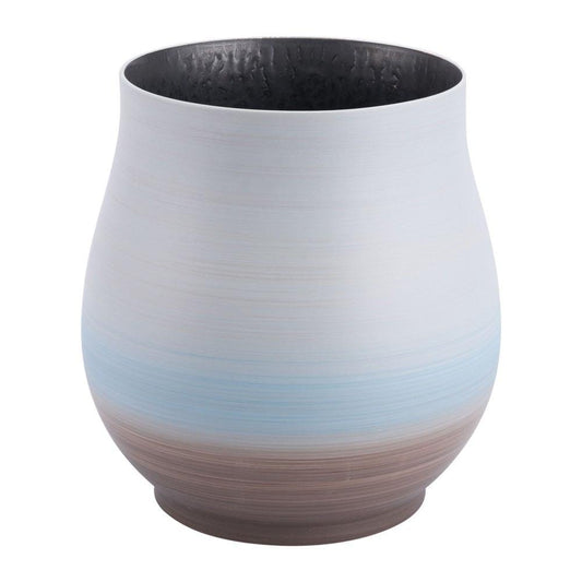 Zuo Dune Large Vase Light Blue & Brown