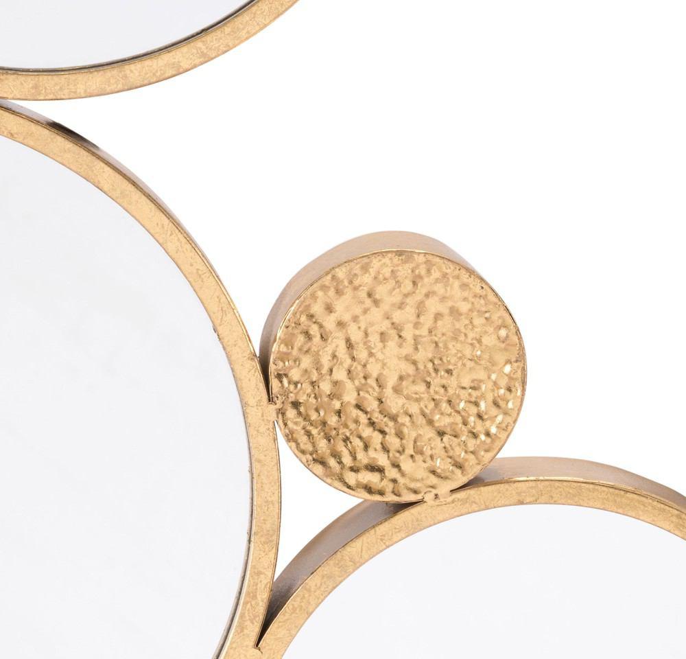 Zuo Tri Circular Mirror Gold