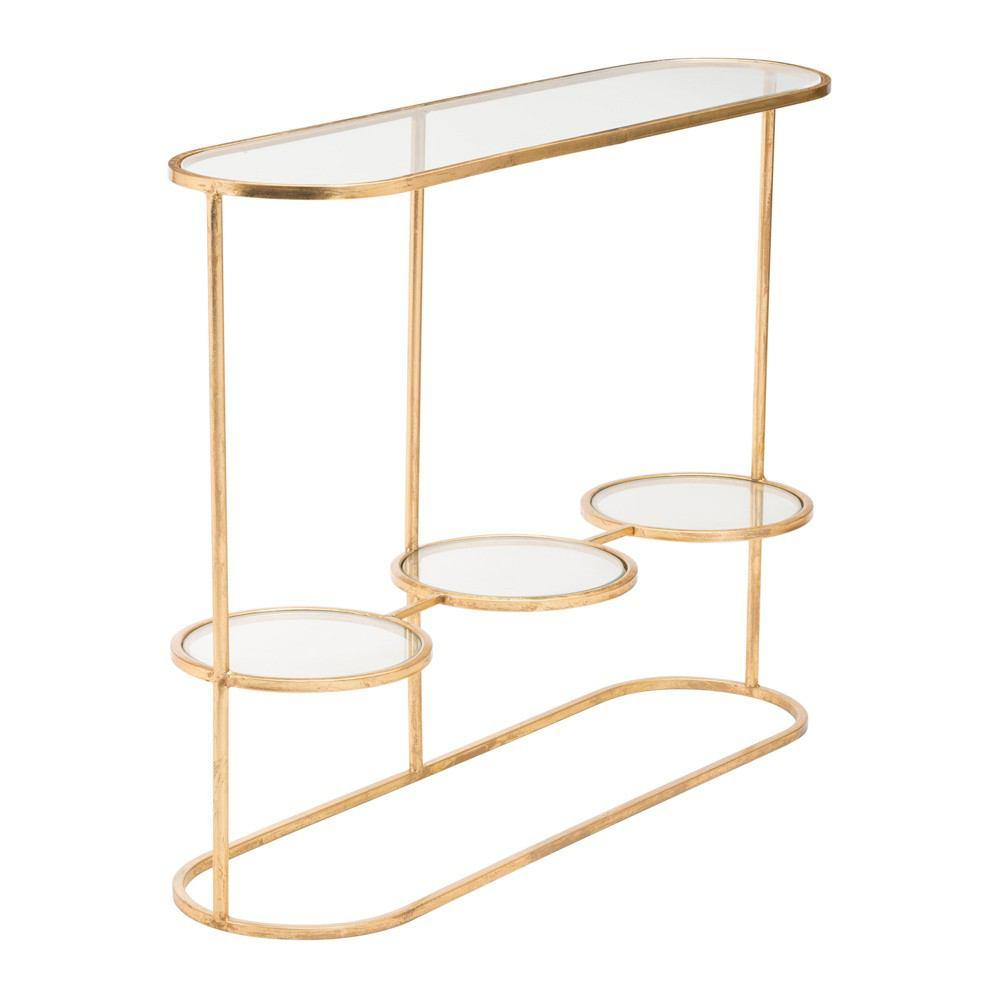 Zuo Aron Console Table - Gold