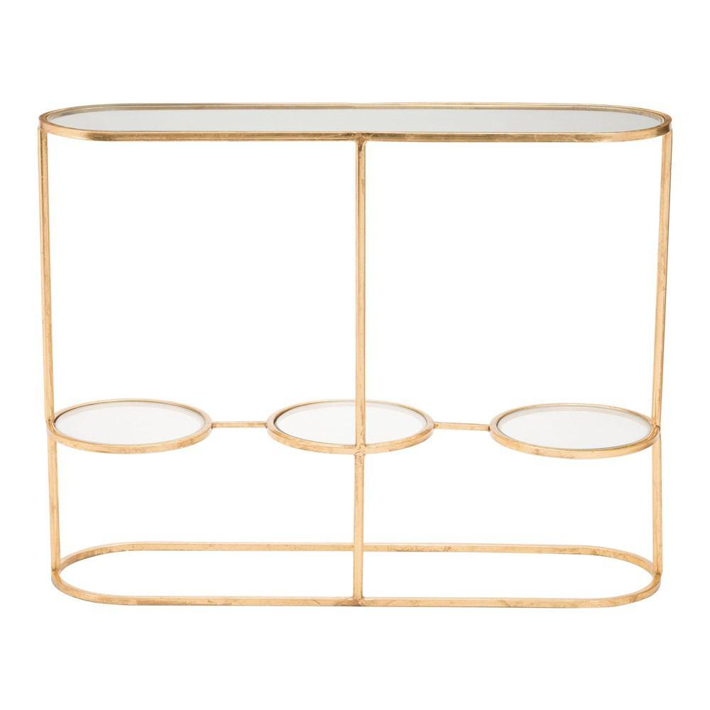 Zuo Aron Console Table - Gold