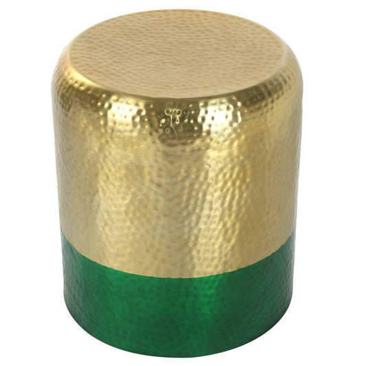 Zuo Mia Accent Table Gold & Green