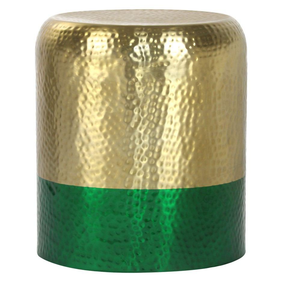 Zuo Mia Accent Table Gold & Green