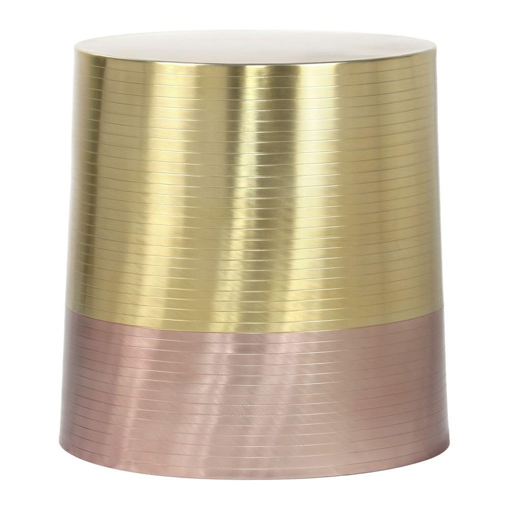 Zuo Paloma Accent Table Gold & Rose Gold