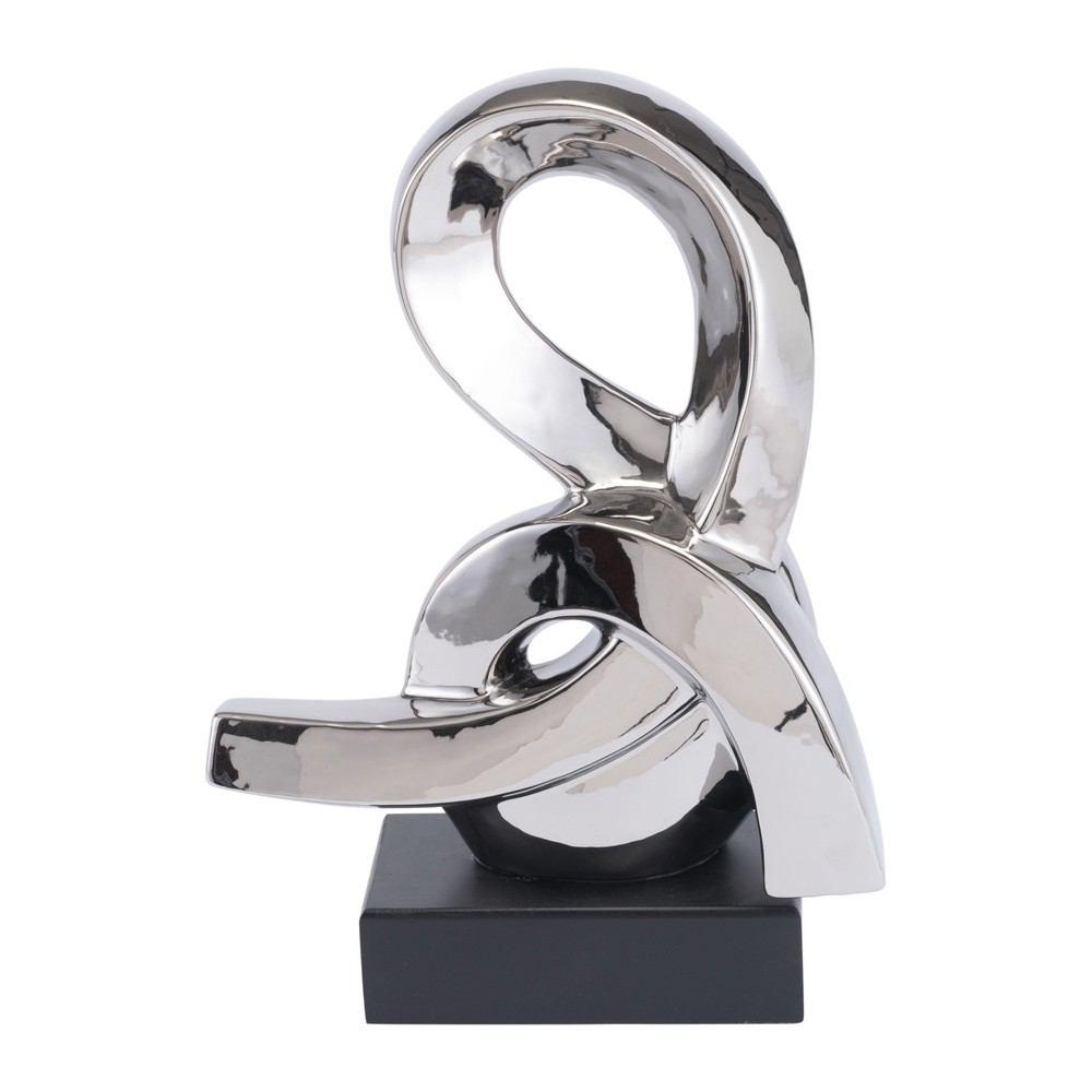 Zuo Alberti Sculpture Silver