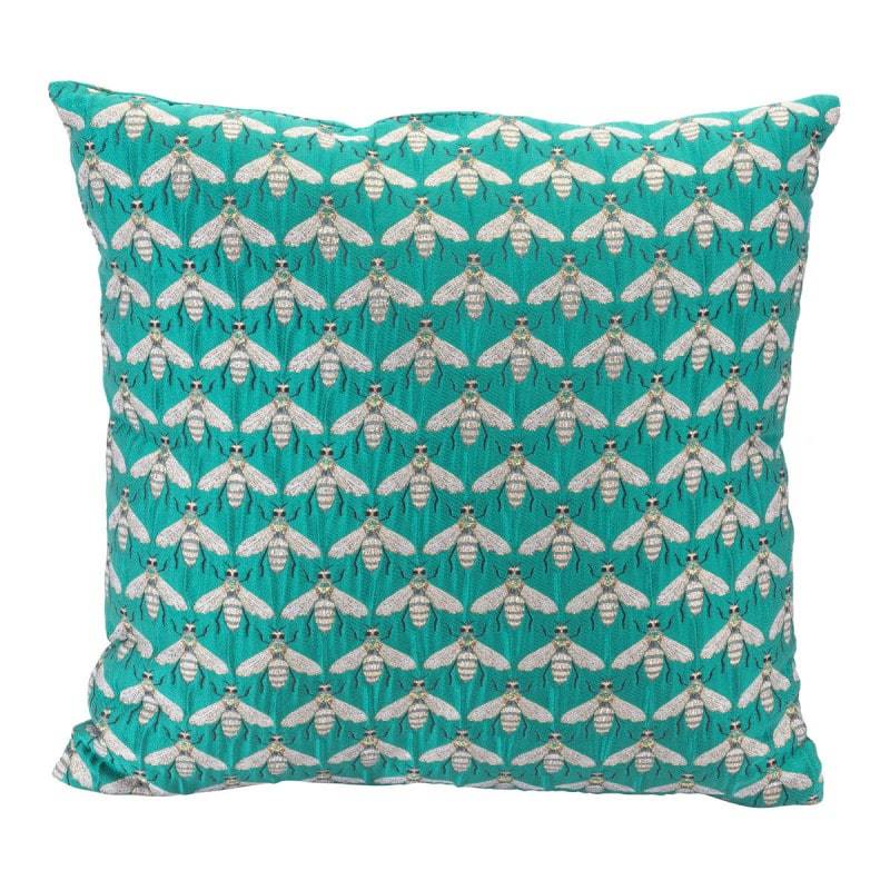 Zuo Bees Verdigrin Pillow Green