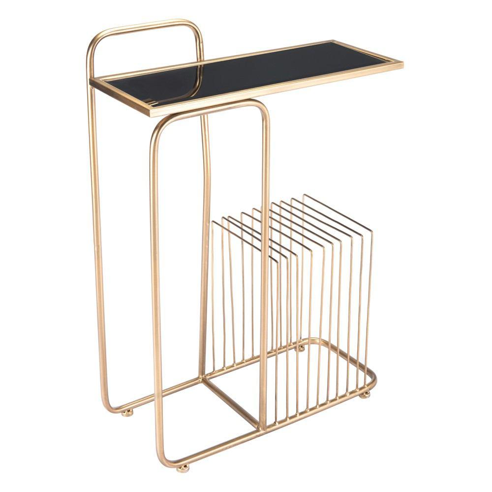 Zuo Sambi Side Table Gold