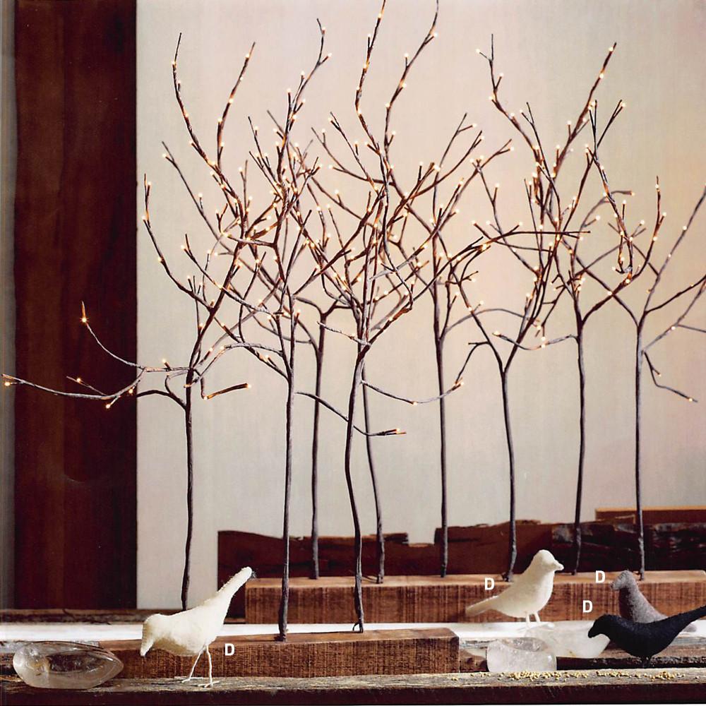 Roost Felt Standing Bird - Set Of 12