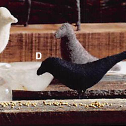 Roost Felt Standing Bird - Set Of 12