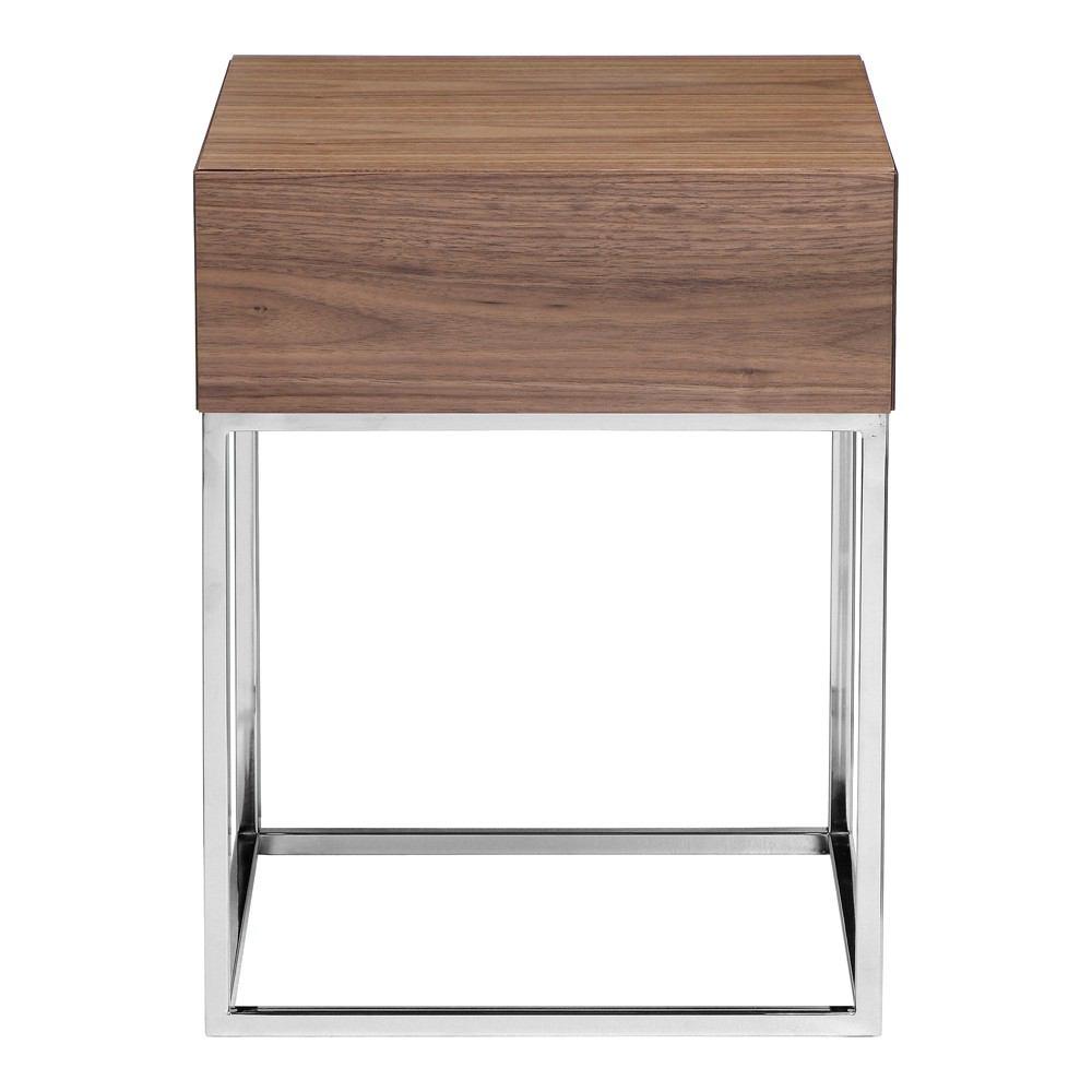 Moe's Home Collection Chio Sidetable Walnut