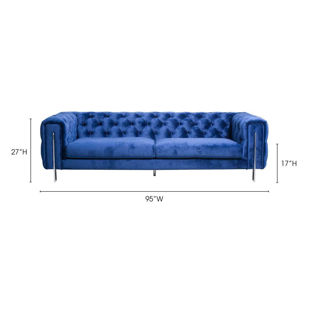 Moe's Home Collection Courtney 3 Seat Sofa