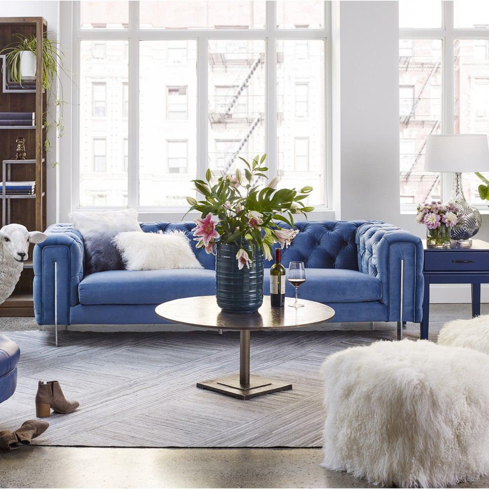 Moe's Home Collection Courtney 3 Seat Sofa