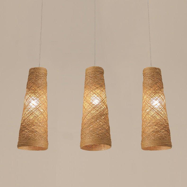 Natural Handmade Wicker Hanging Pendant Lamp