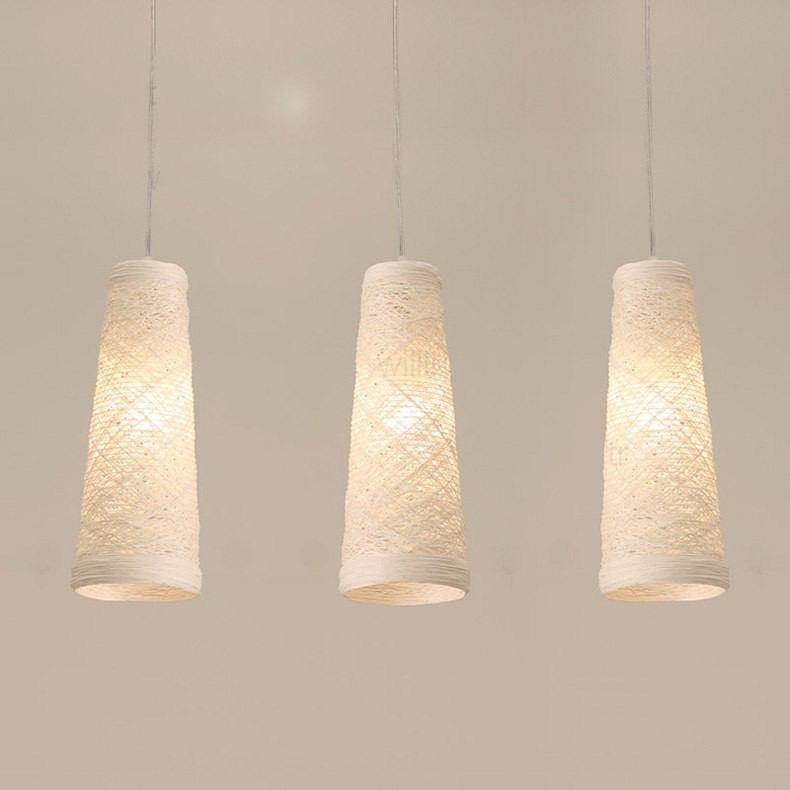 Natural Handmade Wicker Hanging Pendant Lamp