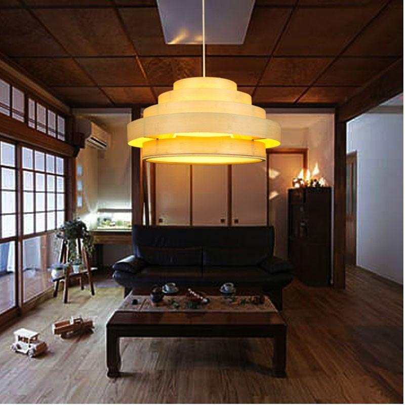 Natural Handmade Wicker Hanging Pendant Lamp