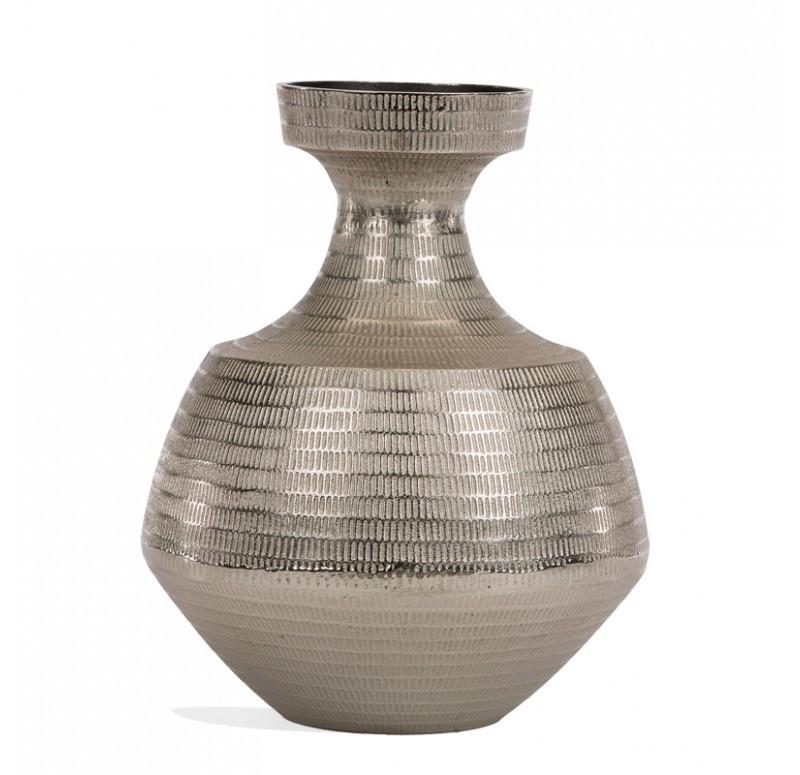 Gold Leaf Design Group Script Vase