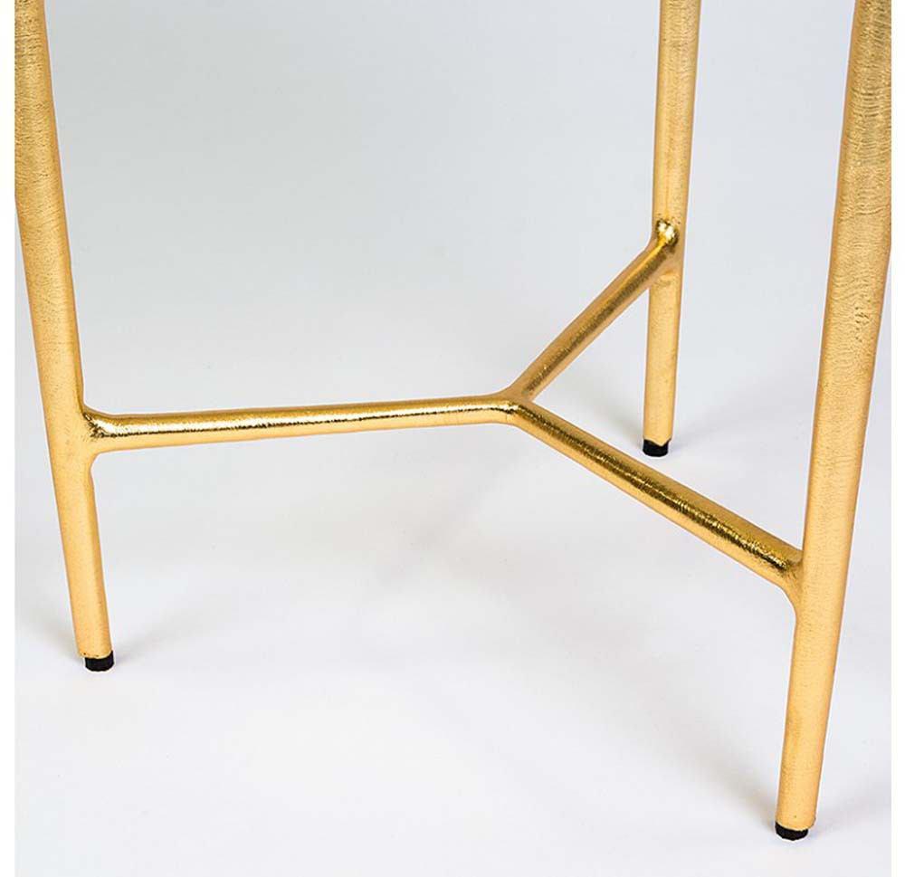 Gold Leaf Design Group Sponge Accent Table