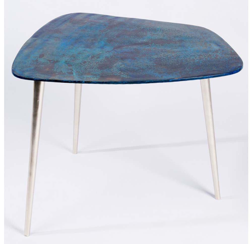 Gold Leaf Design Group Azul Accent Table