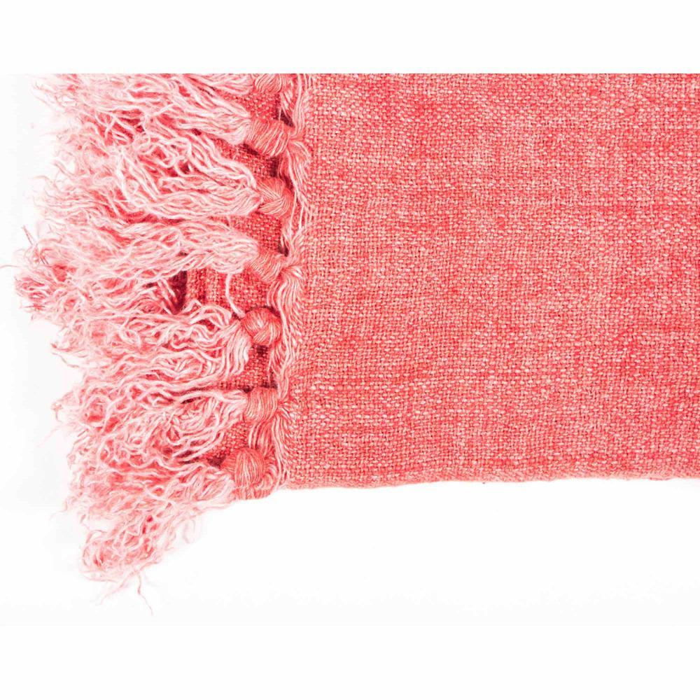 Moe's Home Collection Lemmy Heavy Linen Throw