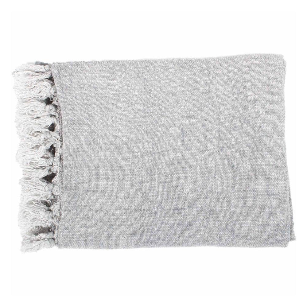Moe's Home Collection Lemmy Heavy Linen Throw