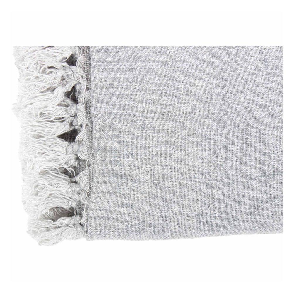 Moe's Home Collection Lemmy Heavy Linen Throw