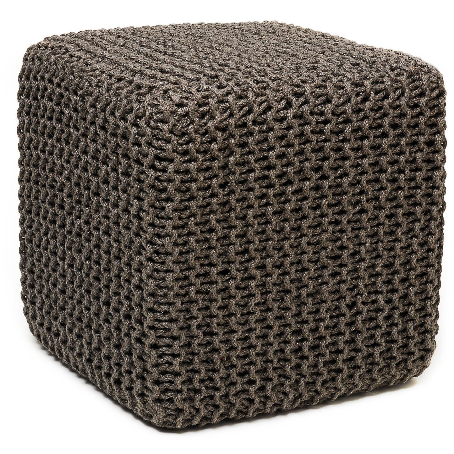 Anji Mountain Jute Pouf Square