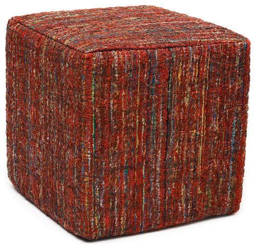 Anji Mountain Saree Pouf Square