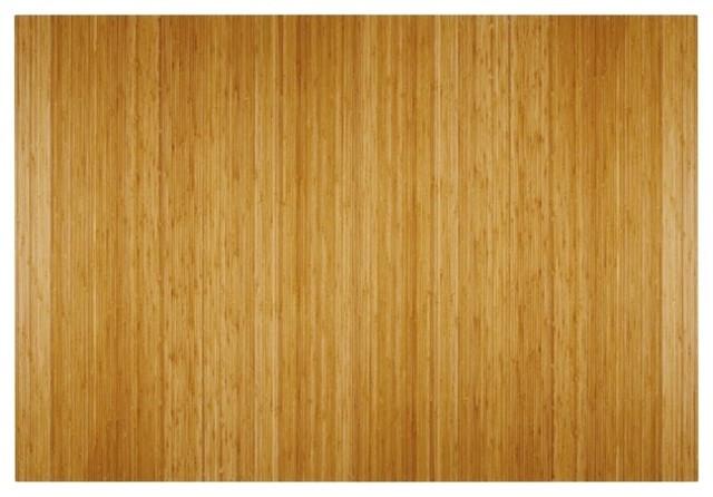 Anji Mountain Bamboo Deluxe Roll-Up Chairmat - no lip