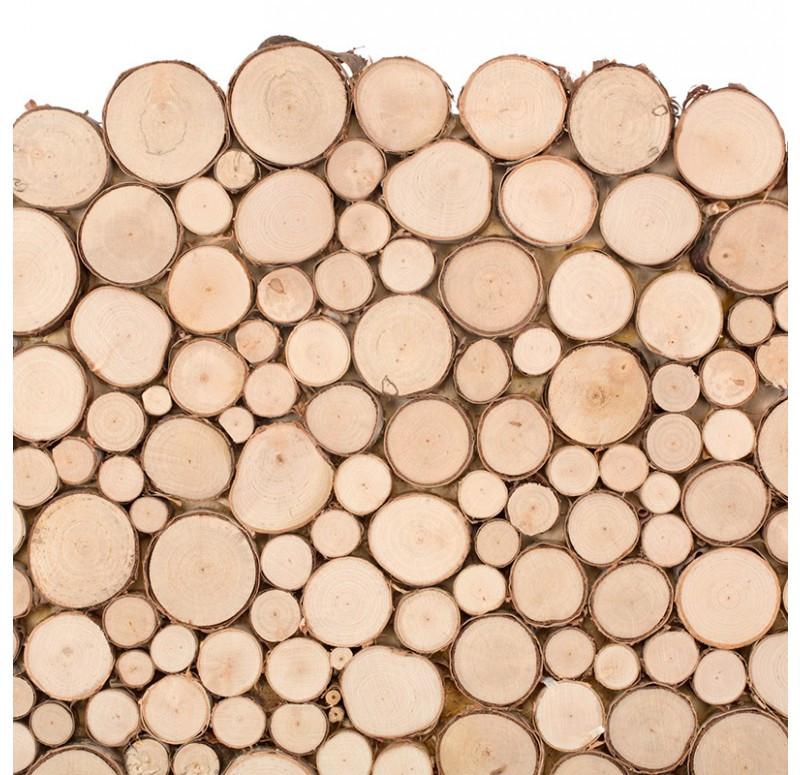 Gold Leaf Design Group Sliced Wood 48" Wall Art Round