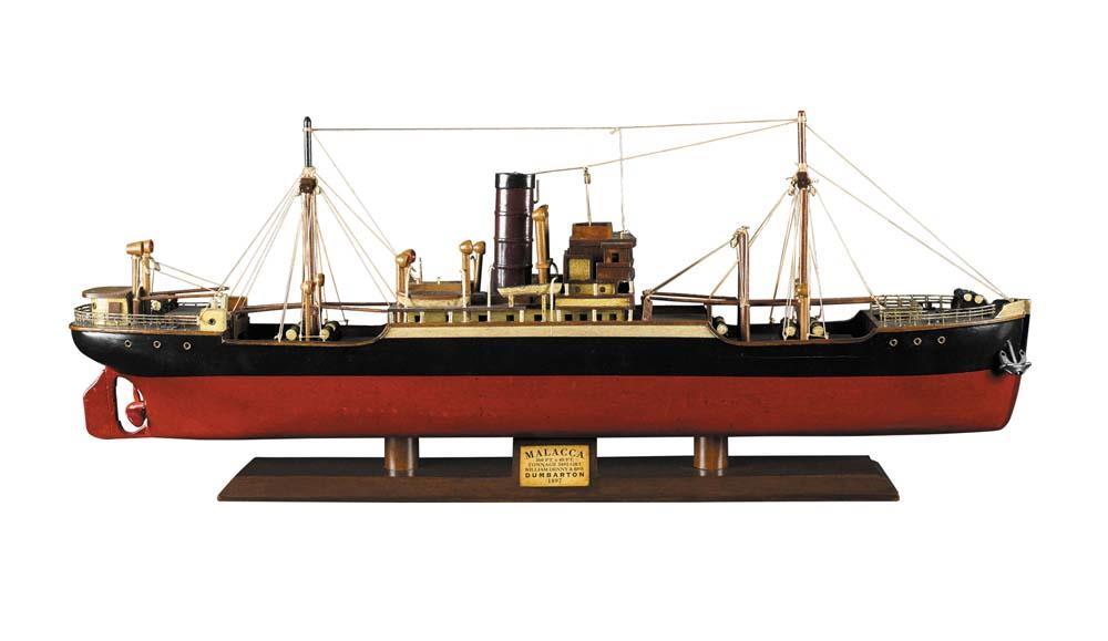 Tramp Steamer 'Malacca'  By Authentic Models