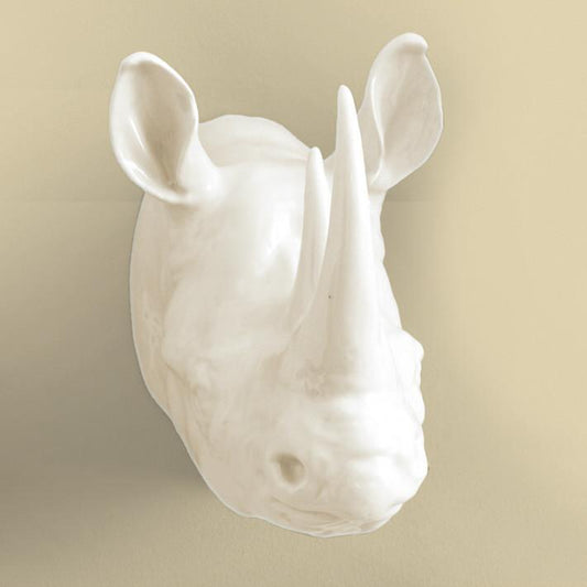 Tozai Home Large Rhinoceros Trophy Head