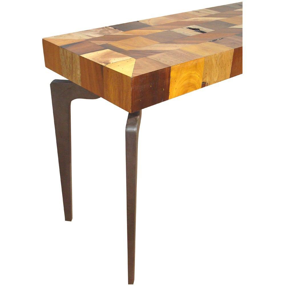 Moe's Home Collection Gajel Console Table With Metal Legs