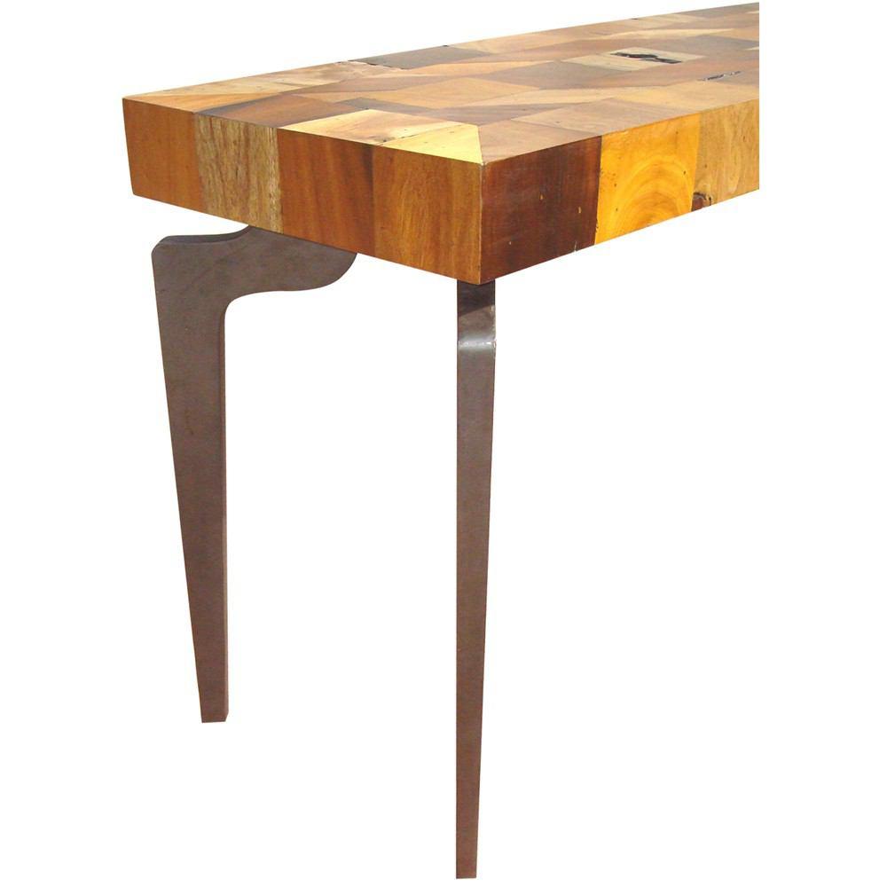 Moe's Home Collection Gajel Console Table With Metal Legs