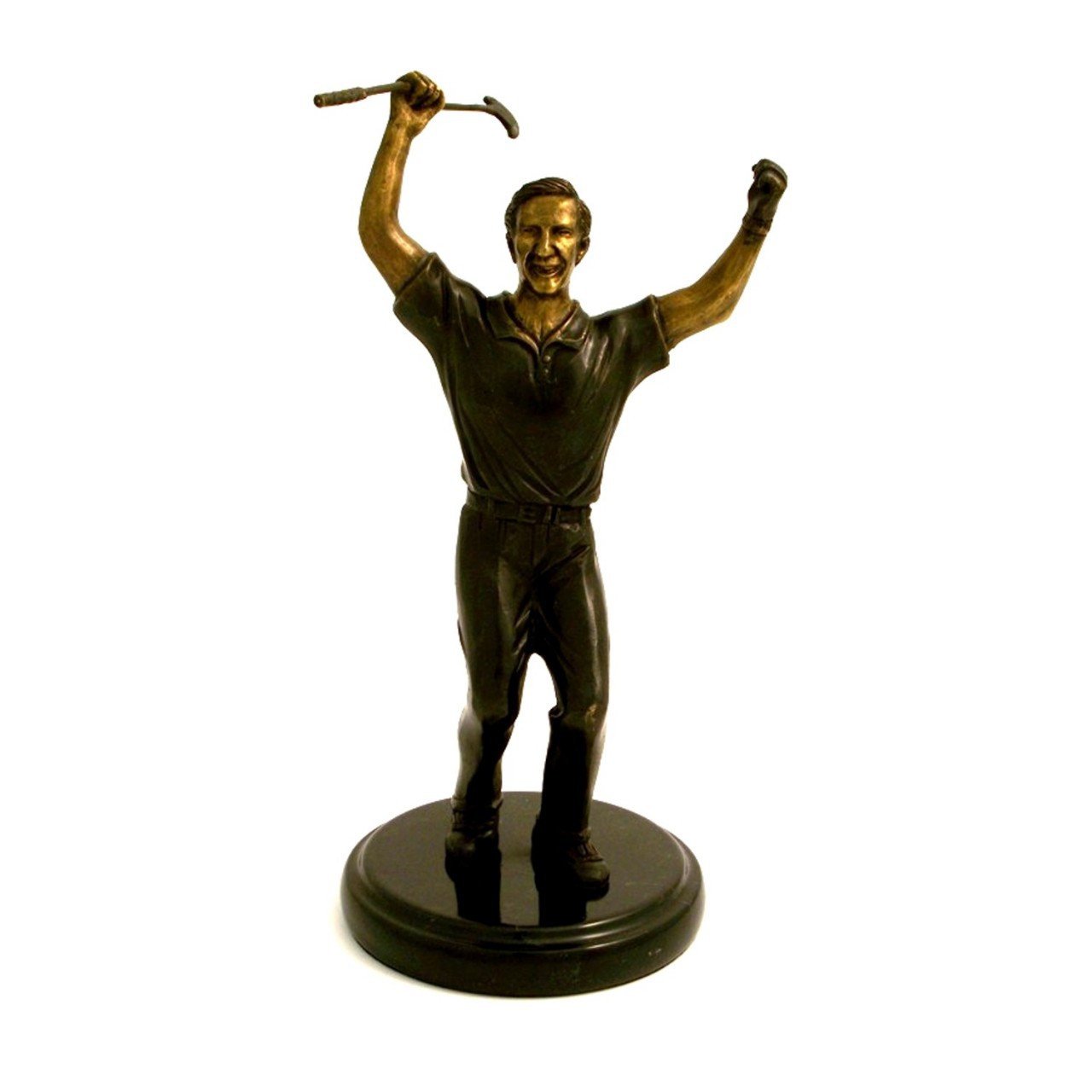 Bey-Berk Triumphant Golfer Sculpture