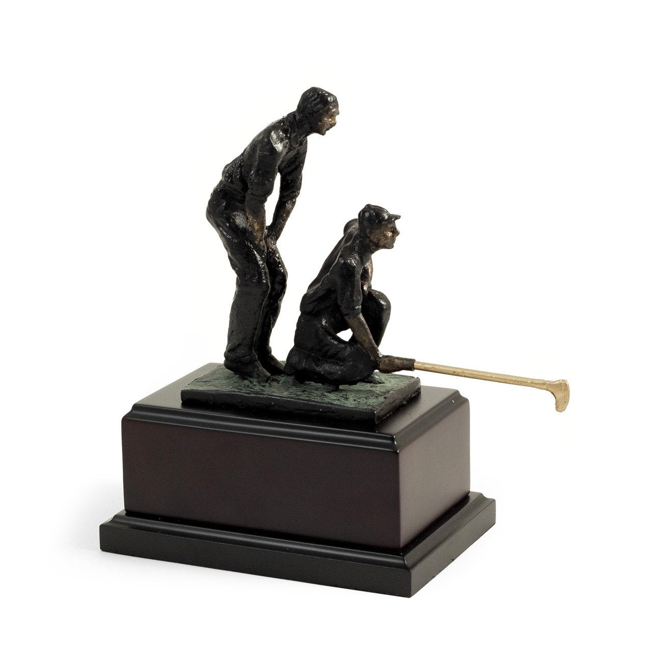 Bey-Berk Double Golfers in Bronzed Finish