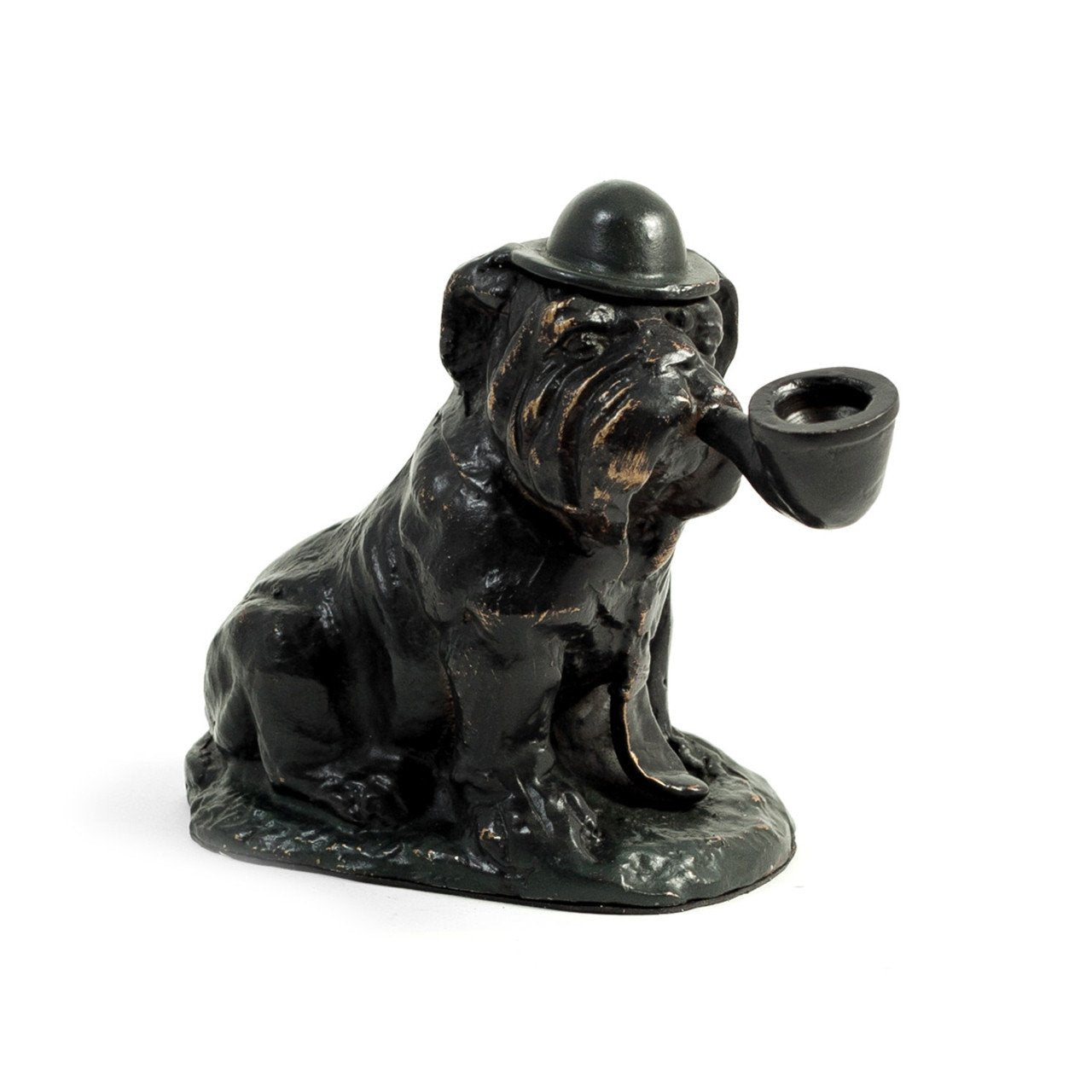 Bey-Berk Bull Dog Sculpture with Changeable Cigar / Pipe