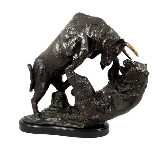 Bey-Berk "The Big Fight" Bronze Sculpture